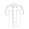 Uniforme de chef Chaqueta Chris draw front