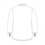 Uniforme de chef Chaqueta Oriental draw back